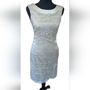 Omai Champagne Dress, Retro Inspired